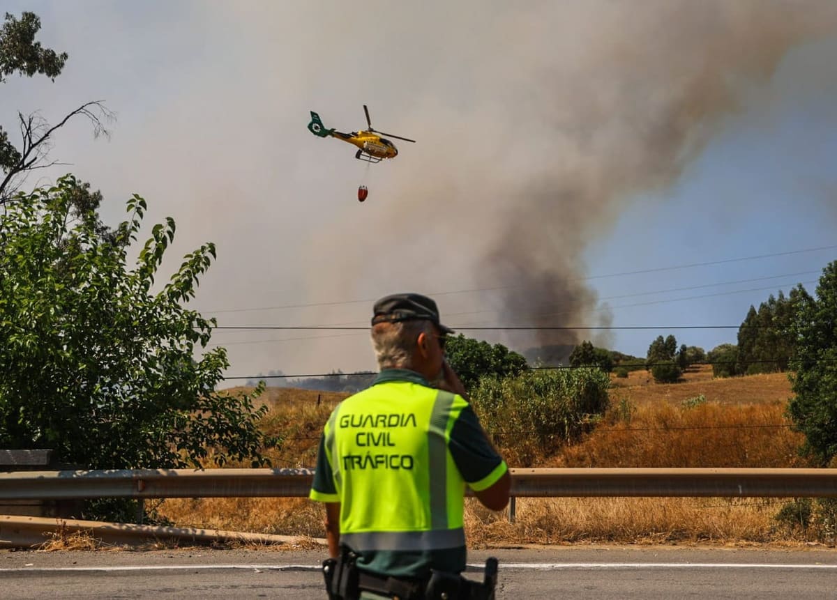 ¿Qué está pasando con el incendio de Villanueva?