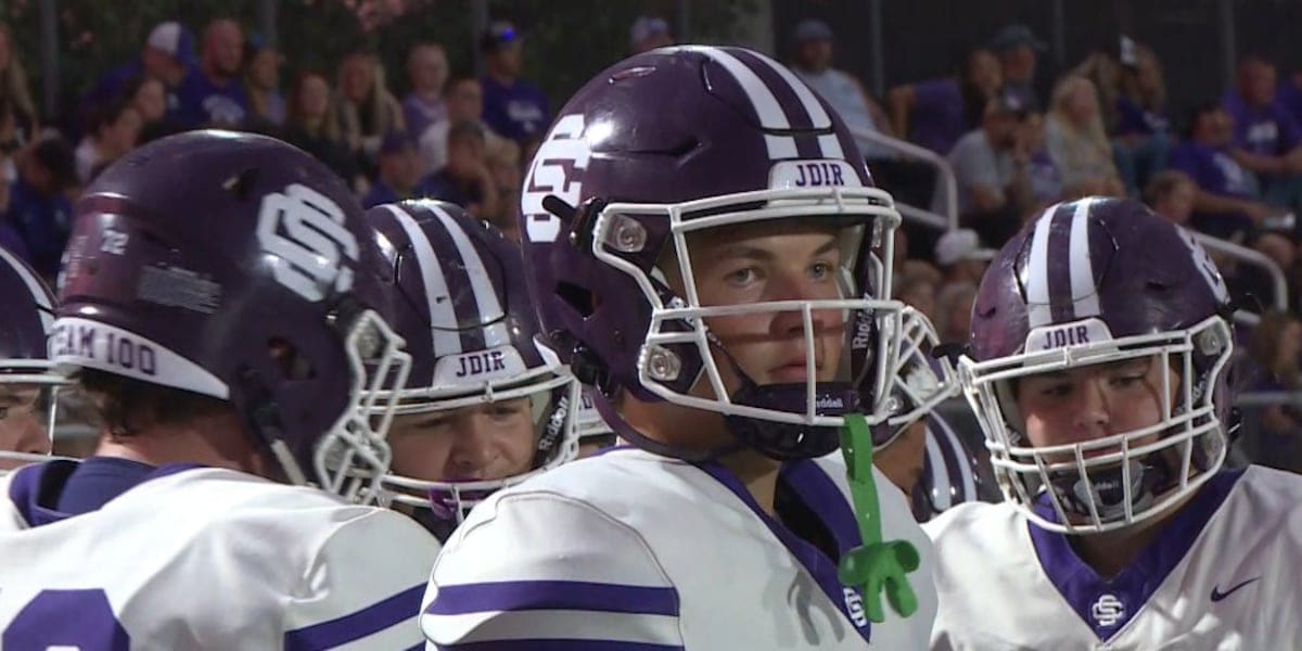 Sevier County quarterback Cooper Newman after committing to UConn